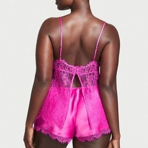 NWT VICTORIA SECRET Satin and Lace Cami Set